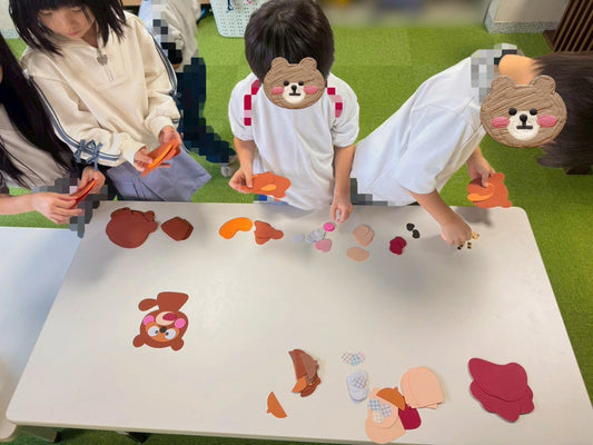 【秋の制作🍂】好きなパーツを選んで制作に挑戦✨