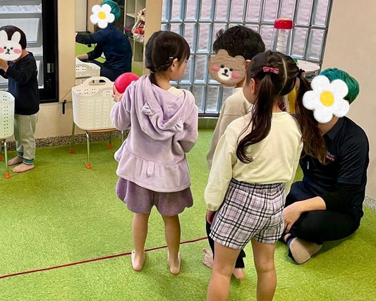 【感覚教育】風船カゴ入れゲーム🎈