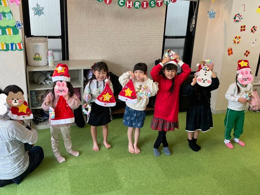【見学会の様子】親子でクリスマス制作&交流会