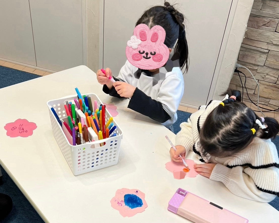 【制作】春の壁画づくり🌸